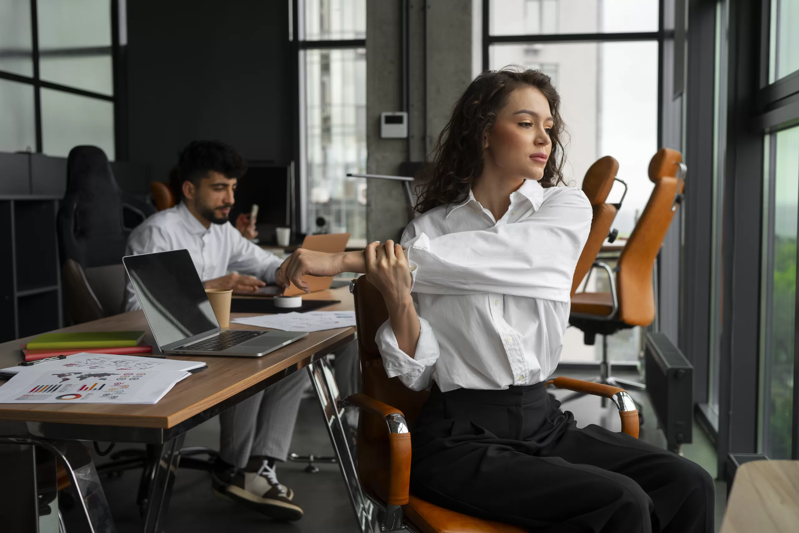 Yoga Corporativo en empresa